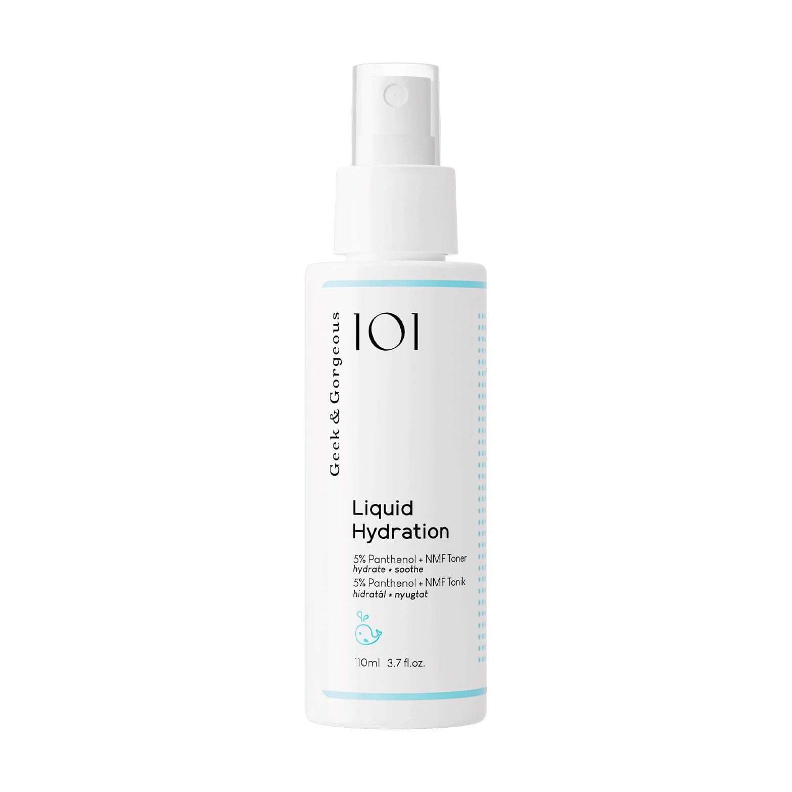 Інтенсивно зволожувальний тонер для обличчя Geek &amp; Gorgeous Liquid Hydration 5% Panthenol + NMF Toner, 110 мл